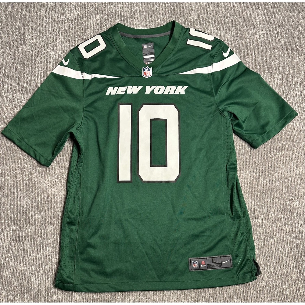 Nike New York Jets Braxton Berrios #10 Jersey Size L
